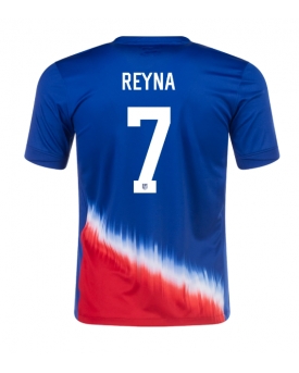 Stati Uniti Giovanni Reyna #7 Maglia Gara Trasferta Repliche Copa America 2024 Stati Uniti Giovanni Reyna #7 Maglia Gara Trasferta Repliche Copa America 2024